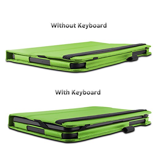 Infiland Linx 1010B / Linx 1010 10.1-Inch Tablet Case Cover- Folio PU Leather Slim Stand Case Cover for Linx 1010B 10.1 Inch Windows 10 Tablet With Keyboard Bundle And Compatible with Linx 1010 10.1-Inch Tablet (Tablet and Keyboard are NOT included)(Green) Infiland Linx 1010B / Linx 1010 10.1-Inch Tablet Case Cover- Folio PU Leather Slim Stand Case Cover for Linx 1010B 10.1 Inch Windows 10 Tablet With Keyboard Bundle And Compatible with Linx 1010 10.1-Inch Tablet (Tablet and Keyboard are NOT included)(Green)