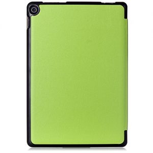 Asus Zenpad 10.0 Case , SHANGRUN Slim Lightweight Leather Folio Magnetic Smart Case Cover [Kickstand] Flip Auto Sleep / Wake Feature for Asus Zenpad 10.0 (Z300C/Z300CG/Z300CL) Green
