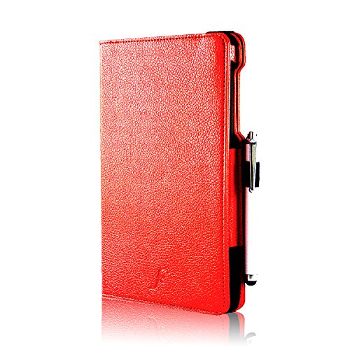 ForeFront Cases® New Google Nexus 7 FHD Rotating Leather Case Cover / Stand For Google Nexus 7 FHD Tablet (7-Inch, 16GB, Black) by ASUS (2013) with Magnetic Auto Sleep Wake Function - RED ForeFront Cases® New Google Nexus 7 FHD Rotating Leather Case Cover / Stand For Google Nexus 7 FHD Tablet (7-Inch, 16GB, Black) by ASUS (2013) with Magnetic Auto Sleep Wake Function - RED