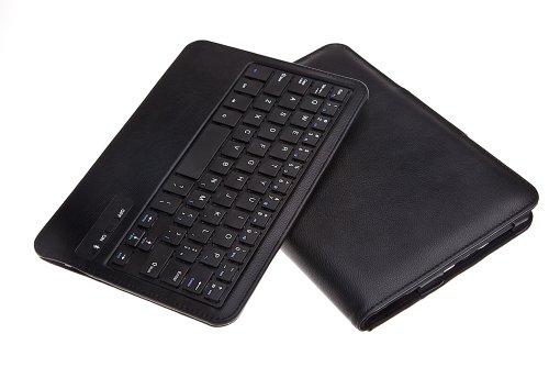 MoKo Google New Nexus 7 FHD 2nd Gen Case - Wireless Bluetooth Keyboard Cover Case for Google Nexus 2 7.0 Inch 2013 Generation Android 4.3 Tablet, BLACK MoKo Google New Nexus 7 FHD 2nd Gen Case - Wireless Bluetooth Keyboard Cover Case for Google Nexus 2 7.0 Inch 2013 Generation Android 4.3 Tablet, BLACK