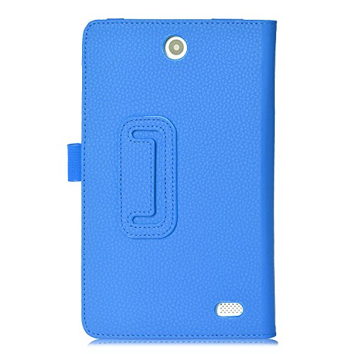 Acer Iconia One 8 B1-850 Case - IVSO Slim-Book Stand Cover Case for Acer Iconia One 8 B1-850 inch Tablet (Blue) Acer Iconia One 8 B1-850 Case - IVSO Slim-Book Stand Cover Case for Acer Iconia One 8 B1-850 inch Tablet (Blue)