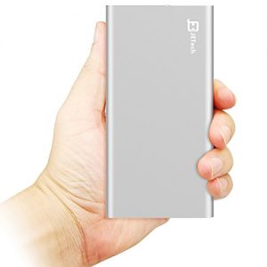 Power Bank, JETech 10,000mAh 2-Output Portable External Power Bank Battery Charger Pack for iPhone 6/5/4, iPad, iPod, Samsung Devices, Smart Phones, Tablet PCs (Silver) - 0761 Power Bank, JETech 10,000mAh 2-Output Portable External Power Bank Battery Charger Pack for iPhone 6/5/4, iPad, iPod, Samsung Devices, Smart Phones, Tablet PCs (Silver) - 0761