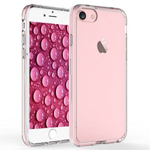 iPhone 7 Case - iHarbort Protective iPhone 7 Clear Transparent TPU Gel Case Cover For iPhone 7 with Flexibility & Shock Absorption Function, Transparent