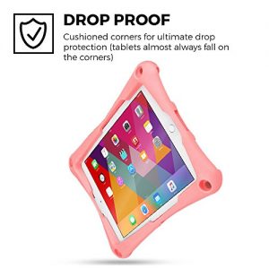 Acer Iconia Tab 10 A3-A20/FHD case, COOPER TROOPER 2K Heavy Duty Rugged Tough Protective Case Cover with Shoulder Strap and Built-in Stand (Pink)