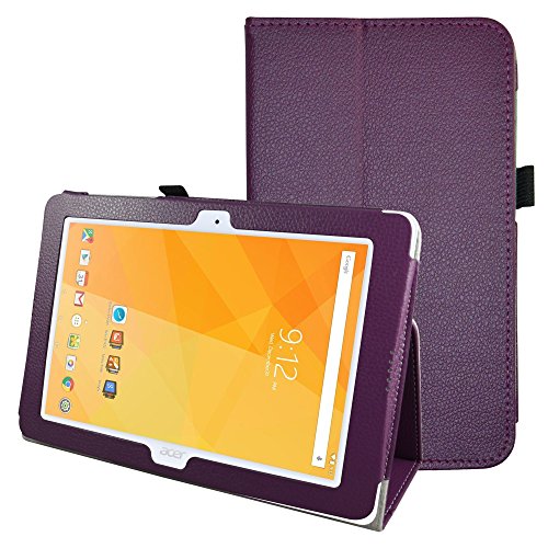 Acer Iconia One 10 B3-A20 Case,Mama Mouth PU Leather Folio 2-folding Stand Cover with Stylus Holder for 10.1" Acer Iconia One 10 B3-A20 Android Tablet,Purple Acer Iconia One 10 B3-A20 Case,Mama Mouth PU Leather Folio 2-folding Stand Cover with Stylus Holder for 10.1" Acer Iconia One 10 B3-A20 Android Tablet,Purple