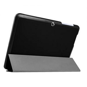 FIREUP Folding Case Protective Case Folio Cover for Acer Iconia One 10 B3-A20 (Not fit for One 10 B3-A10) - Black (#WYK), A Free Stylus included
