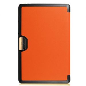 Acer Iconia Tab 10 A3-A40 Case, Pasonomi® Ultra Slim Lightweight PU Leather Folio Case Stand Cover for Acer Iconia Tab 10 A3-A40 10.1" Android Tablet (Orange)