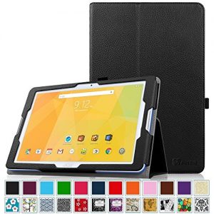Fintie Acer Iconia One 10 B3-A20 Case - Premium PU Leather Folio Slim Fit Stand Cover For Acer Iconia One B3-A20 10.1-Inch Tablet, Black