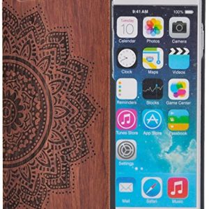 XIKEZAN iPhone 7 Case Unique Natural Handmade Wooden Cases Slim Fit Cover 100% SATISFACTION GUARANTEE