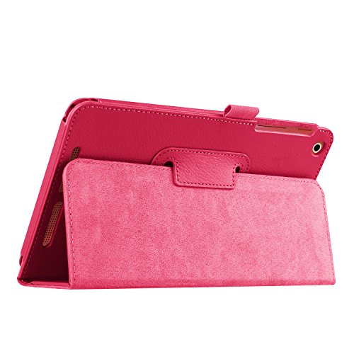 Acer Iconia One 8 B1-820 case, Pasonomi® Premium PU Leather Folio Case Stand Cover for Acer Iconia One 8 B1-820 8 inch Tablet (Litchi Series Hot Pink) Acer Iconia One 8 B1-820 case, Pasonomi® Premium PU Leather Folio Case Stand Cover for Acer Iconia One 8 B1-820 8 inch Tablet (Litchi Series Hot Pink)