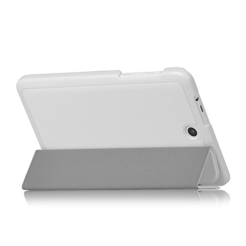 Acer Iconia One 8 B1-850 Case - IVSO Slim Smart Cover Case for Acer Iconia One 8 B1-850 inch Tablet (White) Acer Iconia One 8 B1-850 Case - IVSO Slim Smart Cover Case for Acer Iconia One 8 B1-850 inch Tablet (White)