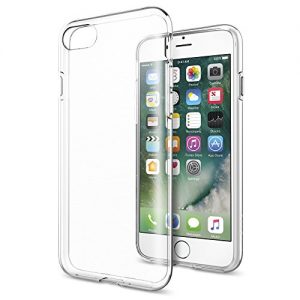 iPhone 7 Case, Spigen® [Liquid Crystal] Ultra-Thin [Crystal Clear] Premium Semi-transparent / Exact Fit / NO Bulkiness Soft Case for iPhone 7 (2016) – (042CS20435)