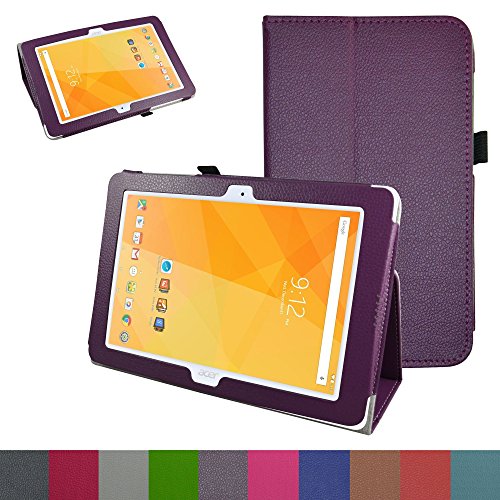 Acer Iconia One 10 B3-A20 Case,Mama Mouth PU Leather Folio 2-folding Stand Cover with Stylus Holder for 10.1" Acer Iconia One 10 B3-A20 Android Tablet,Purple Acer Iconia One 10 B3-A20 Case,Mama Mouth PU Leather Folio 2-folding Stand Cover with Stylus Holder for 10.1" Acer Iconia One 10 B3-A20 Android Tablet,Purple