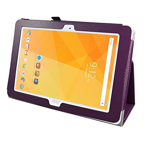 Acer Iconia One 10 B3-A20 Case,Mama Mouth PU Leather Folio 2-folding Stand Cover with Stylus Holder for 10.1" Acer Iconia One 10 B3-A20 Android Tablet,Purple Acer Iconia One 10 B3-A20 Case,Mama Mouth PU Leather Folio 2-folding Stand Cover with Stylus Holder for 10.1" Acer Iconia One 10 B3-A20 Android Tablet,Purple
