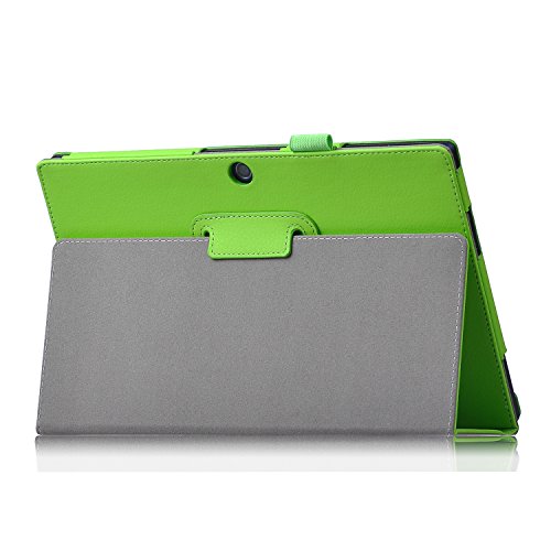 Acer Iconia One 10 B3-A20 Case - IVSO Slim-Book Stand Cover Case for Acer Iconia One 10 B3-A20 10.1-Inch Tablet (Green) Acer Iconia One 10 B3-A20 Case - IVSO Slim-Book Stand Cover Case for Acer Iconia One 10 B3-A20 10.1-Inch Tablet (Green)