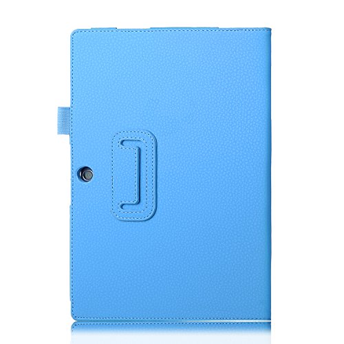 Acer Iconia One 10 B3-A20 Case - IVSO Slim-Book Stand Cover Case for Acer Iconia One 10 B3-A20 10.1-Inch Tablet (Blue) Acer Iconia One 10 B3-A20 Case - IVSO Slim-Book Stand Cover Case for Acer Iconia One 10 B3-A20 10.1-Inch Tablet (Blue)