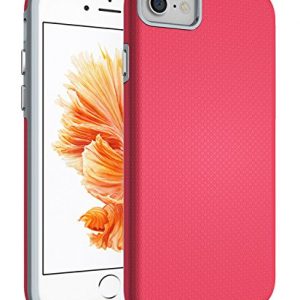 iPhone 7 Case Dual Layer Slim Fit Hybrid Cover with Dotted Textured Pattern / Shock Absorption and Anti-Scratch Technology or Apple iPhone 7 Case (4.7 inch) iPhone 7 Case Dual Layer Slim Fit Hybrid Cover with Dotted Textured Pattern / Shock Absorption and Anti-Scratch Technology or Apple iPhone 7 Case (4.7 inch)