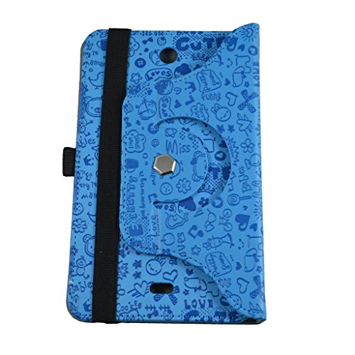 Acer Iconia B1-770 Rotating Case,Mama Mouth 360 Degree Rotary Stand With Cute Lovely Pattern Cover For 7" Acer Iconia B1-770 Android Tablet,Blue Acer Iconia B1-770 Rotating Case,Mama Mouth 360 Degree Rotary Stand With Cute Lovely Pattern Cover For 7" Acer Iconia B1-770 Android Tablet,Blue