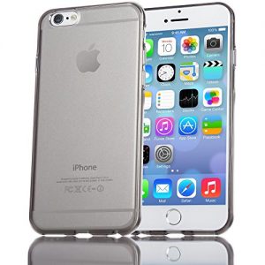 delightable24 Protective Case TPU Silicone APPLE IPHONE 7 PLUS Smartphone - Grey Transparent