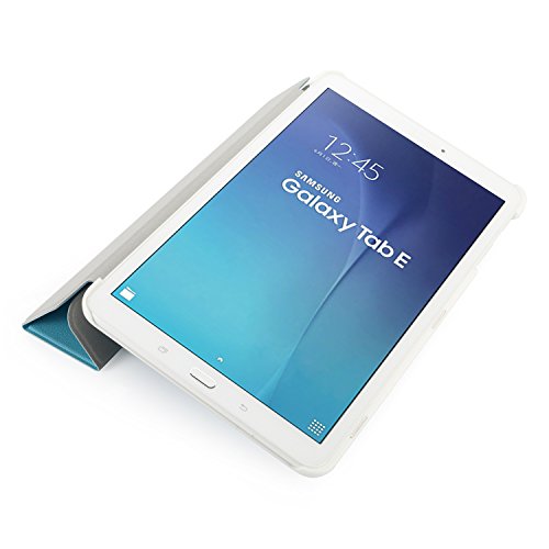 iHarbort® Samsung Galaxy Tab E 9.6 Case - Ultra Slim Lightweight shell Holder Stand Leather Case for Samsung Galaxy Tab E 9.6 Inch T560 T565 (galaxy Tab E 9.6, Light Blue) iHarbort® Samsung Galaxy Tab E 9.6 Case - Ultra Slim Lightweight shell Holder Stand Leather Case for Samsung Galaxy Tab E 9.6 Inch T560 T565 (galaxy Tab E 9.6, Light Blue)