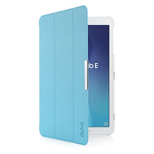 iHarbort® Samsung Galaxy Tab E 9.6 Case - Ultra Slim Lightweight shell Holder Stand Leather Case for Samsung Galaxy Tab E 9.6 Inch T560 T565 (galaxy Tab E 9.6, Light Blue) iHarbort® Samsung Galaxy Tab E 9.6 Case - Ultra Slim Lightweight shell Holder Stand Leather Case for Samsung Galaxy Tab E 9.6 Inch T560 T565 (galaxy Tab E 9.6, Light Blue)
