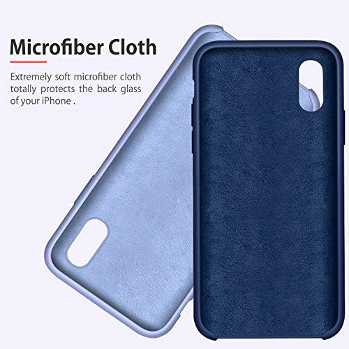 BKSTONE iPhone X Case, iPhone Xs Case Liquid Silicone Gel Rubber Shockproof Case with Soft Microfiber Cloth Lining Cushion for 5.8″ Apple iPhone XS/X Case (Midnight blue) BKSTONE iPhone X Case, iPhone Xs Case Liquid Silicone Gel Rubber Shockproof Case with Soft Microfiber Cloth Lining Cushion for 5.8″ Apple iPhone XS/X Case (Midnight blue)