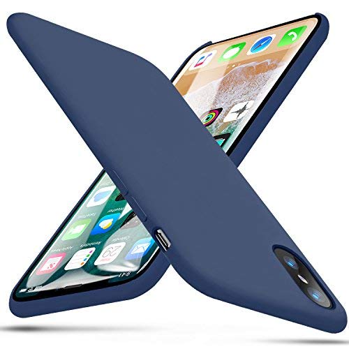 BKSTONE iPhone X Case, iPhone Xs Case Liquid Silicone Gel Rubber Shockproof Case with Soft Microfiber Cloth Lining Cushion for 5.8″ Apple iPhone XS/X Case (Midnight blue) BKSTONE iPhone X Case, iPhone Xs Case Liquid Silicone Gel Rubber Shockproof Case with Soft Microfiber Cloth Lining Cushion for 5.8″ Apple iPhone XS/X Case (Midnight blue)