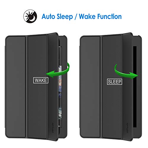 JETech Case for Amazon Fire 7 Tablet (9th Generation 2019 Release Only), Smart Cover with Auto Sleep/Wake, Black JETech Case for Amazon Fire 7 Tablet (9th Generation 2019 Release Only), Smart Cover with Auto Sleep/Wake, Black